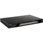 DLINK DGS152028MP 28PORT GIGABIT SMART MANAGED STACKABLE POE SWITCH