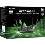 DLINK EXO AX AX3200 MESH WIFI 6 ROUTER BLACK
