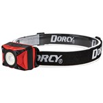 DORCY D4337 RECHARGEABLE HEADLAMP 650 LUMENS BLACKGREY