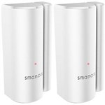 SMANOS DS20 SMART DOOR AND WINDOW SENSOR WHITE PACK 2