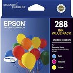 EPSON 288 INK CARTRIDGE CYANMAGENTAYELLOW
