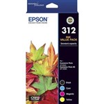 EPSON 312 INK CARTRIDGE CYANMAGENTAYELLOWBLACK
