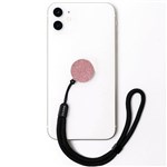 MOXYO ZIGI BAND MOBILE PHONE LANYARD PINK GLITTER