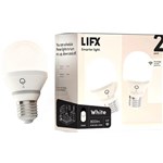 LIFX E27 WHITE SMART LIGHTBULB 800 LUMINS PACK 2