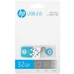 HP V178 FLASH DRIVE USB 20 32GB BLUE
