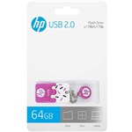 HP V178 FLASH DRIVE USB 20 64GB PINK