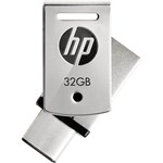 HP X5000W FLASH DRIVE OTG USB 31 32GB SILVERBLACK