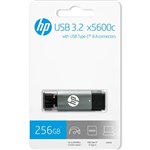 HP X5600C USB FLASH DRIVE 32 USBAUSBC 256GB GREY
