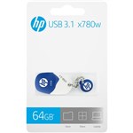 HP X780W FLASH DRIVE USB 31 64GB BLUE
