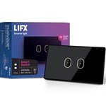 LIFX SMART SWITCH 2GANG BLACK