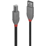 LINDY 36671 ANTHRA LINE USBA TO USBB 20 CABLE 05M BLACK