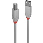 LINDY 36681 ANTHRA LINE USBA TO USBB 20 CABLE 05M GREY