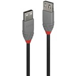 LINDY 36704 ANTHRA LINE USBA 20 EXTENSION CABLE 3M BLACK