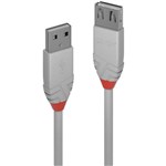 LINDY 36712 ANTHRA LINE USBA 20 EXTENSION CABLE 1M GREY