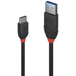 LINDY 36917 BLACK LINE USBC TO USBA 3A CABLE 15M BLACK