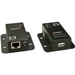 LINDY 42680 50M CAT5CAT6 USB 20 EXTENDER WITH POWER OVER PACK 2 BLACK