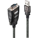 LINDY 42686 USB SERIAL CONVERTER WITH COM RETENTION GREY