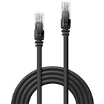 LINDY 48075 NETWORK CABLE CAT6 UUTP GIGABIT 300MM BLACK