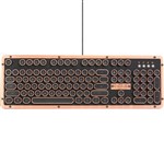 AZIO RETRO CLASSIC USB KEYBOARD GUNMETAL
