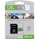 PNY ELITE PERFORMANCE CLASS 10 UHSI U1 MICRO SDXC FLASH MEMORY CARD 128GB