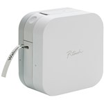 BROTHER PTP300BT PTOUCH CUBE BLUETOOTH LABEL PRINTER WHITE
