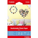 CANON RP101 RESTICKABLE PHOTO PAPER 260GSM 4 X 6 INCH WHITE PACK 5 SHEETS