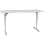 ESSENTIALS ELECTRIC HEIGHT ADJUSTBLE DESK 1500 X 800MM WHITEWHITE