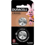 DURACELL 2025 LITHIUM COIN 3V BATTERY PACK 2