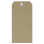 ESSELTE SHIPPING TAGS SIZE 5 60 X 120MM BUFF BOX 1000