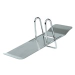 ESSELTE ELEMENTS DESK CALENDAR STAND TOP HOLE CHROME