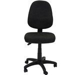 RAPIDLINE EC070BH OPERATOR CHAIR HIGH BACK 2 LEVER CHARCOAL