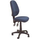 RAPIDLINE EC070BH OPERATOR CHAIR HIGH BACK 2 LEVER NAVY BLUE