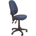 RAPIDLINE EC070CH OPERATOR CHAIR HIGH BACK 3 LEVER NAVY BLUE