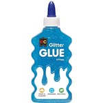 EDUCATIONAL COLOURS GLITTER GLUE 177ML SKY BLUE