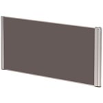 SYLEX ESCREEN FLAT DESK SCREEN 1800 X 500MM GREY