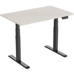 ERGOVIDA EED623D ELECTRIC SITSTAND DESK 1500 X 750MM BLACKLIGHTWOOD
