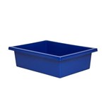 ELIZABETH RICHARDS PLASTIC TOTE TRAY BLUE