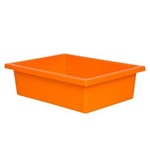 ELIZABETH RICHARDS PLASTIC TOTE TRAY ORANGE