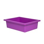 ELIZABETH RICHARDS PLASTIC TOTE TRAY PURPLE