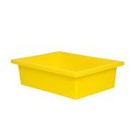 ELIZABETH RICHARDS PLASTIC TOTE TRAY YELLOW