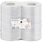 ENVIRO SAVER RECYCLED JUMBO TOILET ROLL 1 PLY 500M WHITE