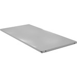 STEELCO TAMBOUR DOOR CABINET ADDITIONAL STEEL SHELF 1200MM SILVER GREY