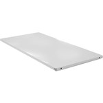 STEELCO TAMBOUR DOOR CABINET ADDITIONAL STEEL SHELF 900MM WHITE SATIN