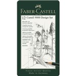 FABERCASTELL 9000 GRAPHITE PENCIL DESIGN SET PACK 12