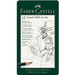 FABERCASTELL 9000 GRAPHITE PENCIL ART SET PACK 12