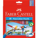 FABERCASTELL WATERCOLOUR ARTIST PENCILS ASSORTED PACK 48