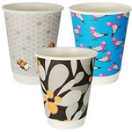 ENVIROCHOICE GALLERY SERIES DOUBLE WALL COFFEE CUP 12OZ PACK 25