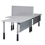 SYLEX ICESCREEN DESK MOUNTED SCREEN 900 X 500MM GREY
