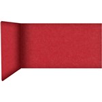 FILASORB MOBILE ACOUSTIC TABLE DIVIDER LSHAPE 406 X 914 X 445MM LIPSTICK RED