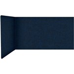 FILASORB MOBILE ACOUSTIC TABLE DIVIDER LSHAPE 406 X 914 X 445MM MIDNIGHT